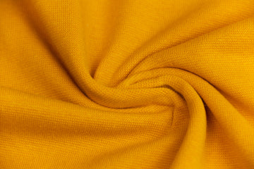 Bündchen, Strickschlauch, schmal, ockergelb, 0,5 m